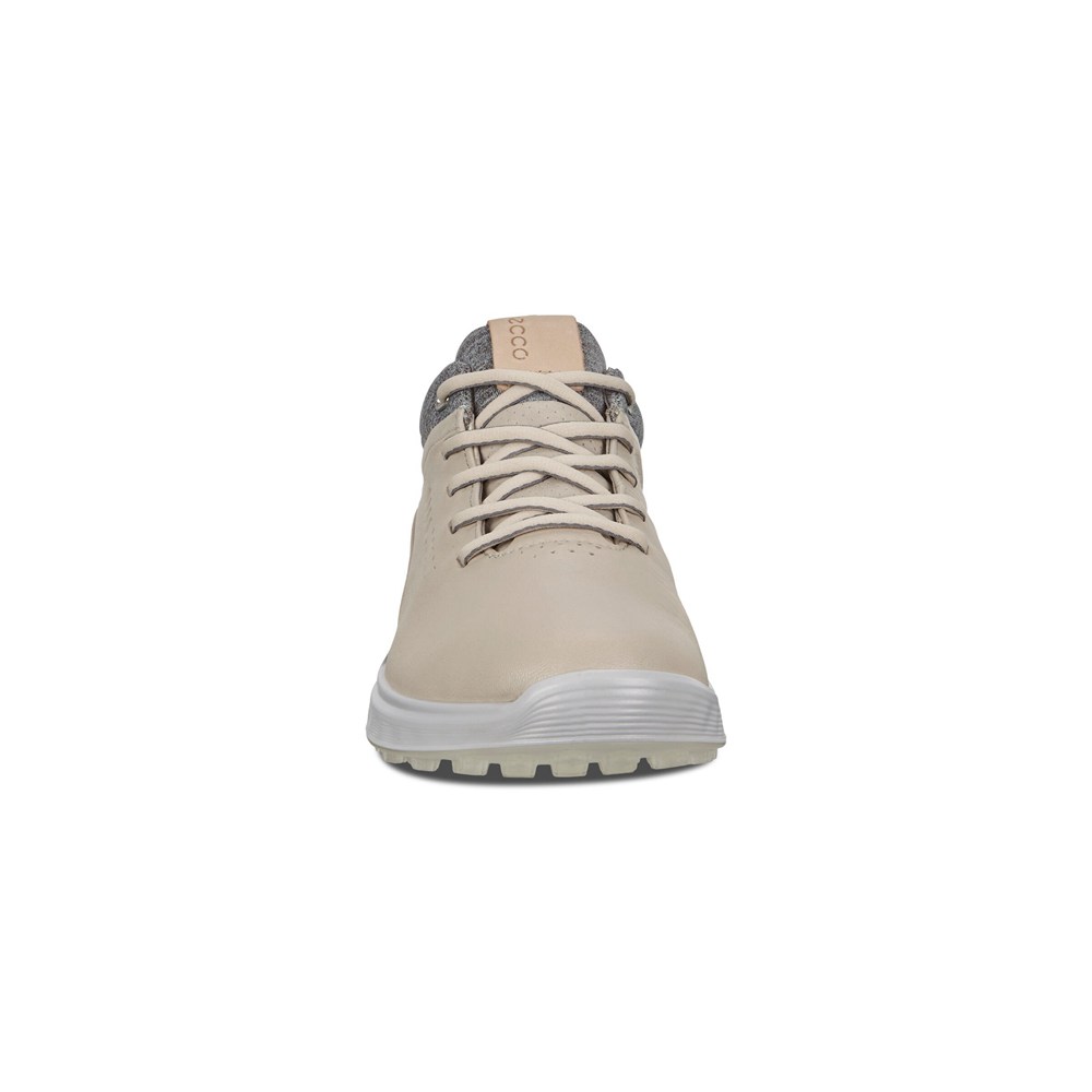 Zapatos De Golf Mujer - ECCO S-Three Spikelesss - Blancos - UPK354128